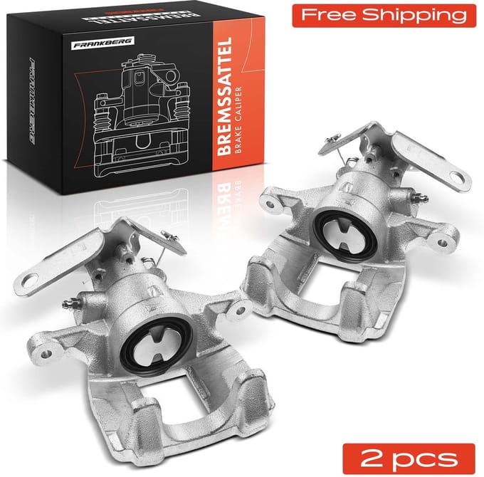 Frankberg 2x Remklauw Achter voor Ford Transit Custom V362