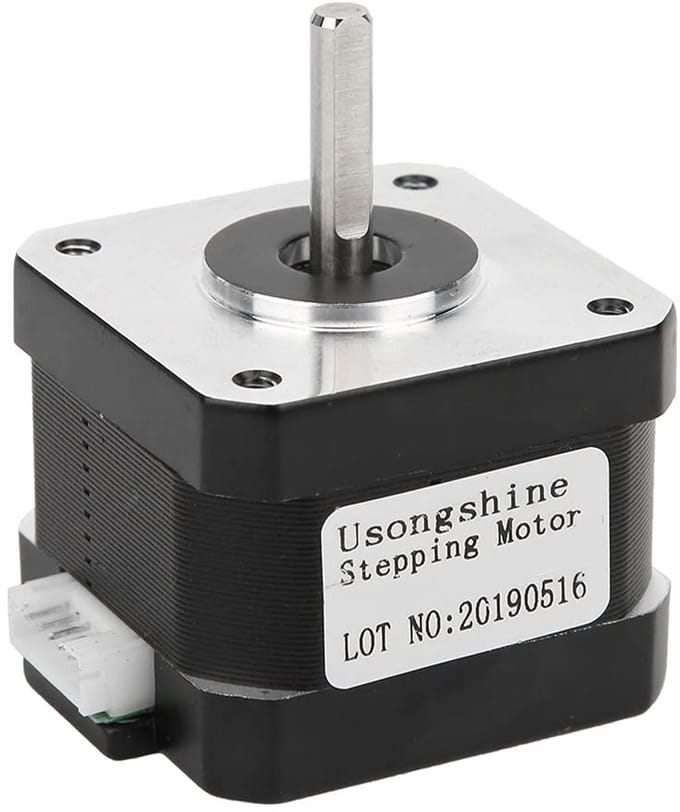 Dailygoods- Stappenmotor 17Hs3401S - 4 Draden - Legering
