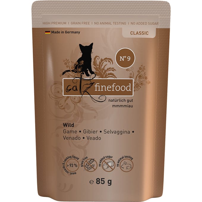 Mixpakket catz finefood 60 x 85 g - Wild