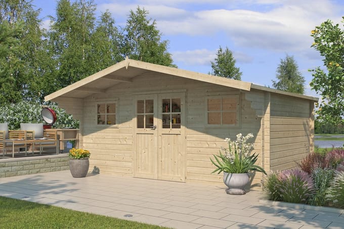 Woodlands Blokhut Winnipeg 595 x 385 cm