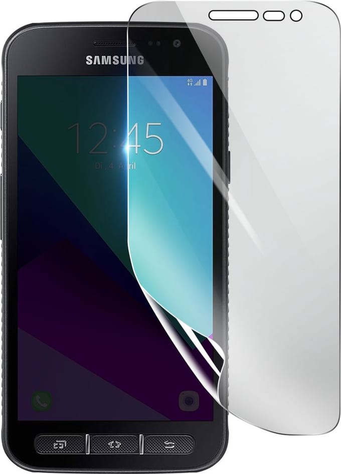 3mk, Geschikt voor Samsung Galaxy Xcover 4, Schokbestendige Hydrogel Screenprotector, Transparant