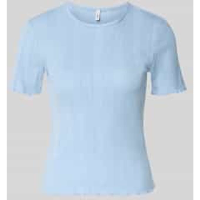 Slim fit T-shirt van Katoenmix Model 'TENNA'