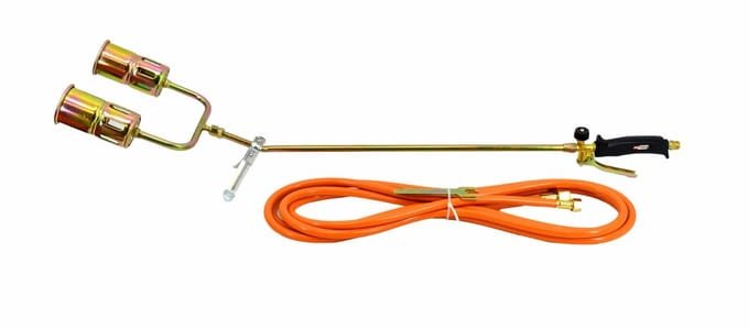 Awtools Serie - Dakbrander - Lange Steel - Twee 60 mm Mondstukken
