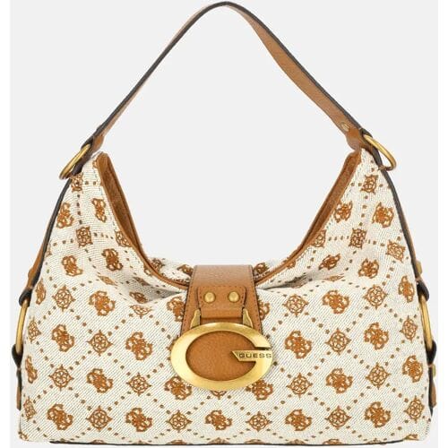 Guess Camden - Schoudertas 34.5 cm (cognac logo)