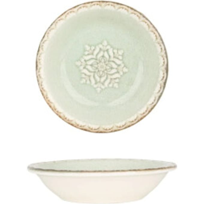 By Bone Serveerschaal - Rome - Porselein - 11 cm (100cc) - set van 4