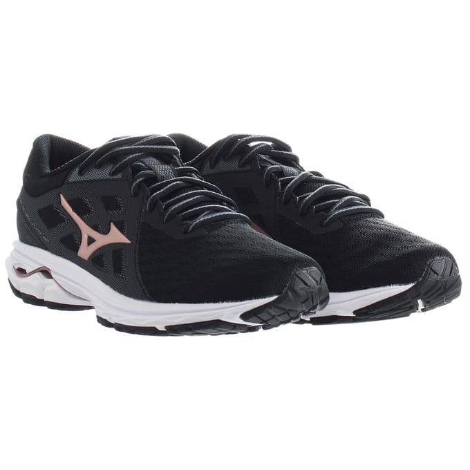 Mizuno Wave Kizuna 2 Dames Zwart Hardlooptrainers