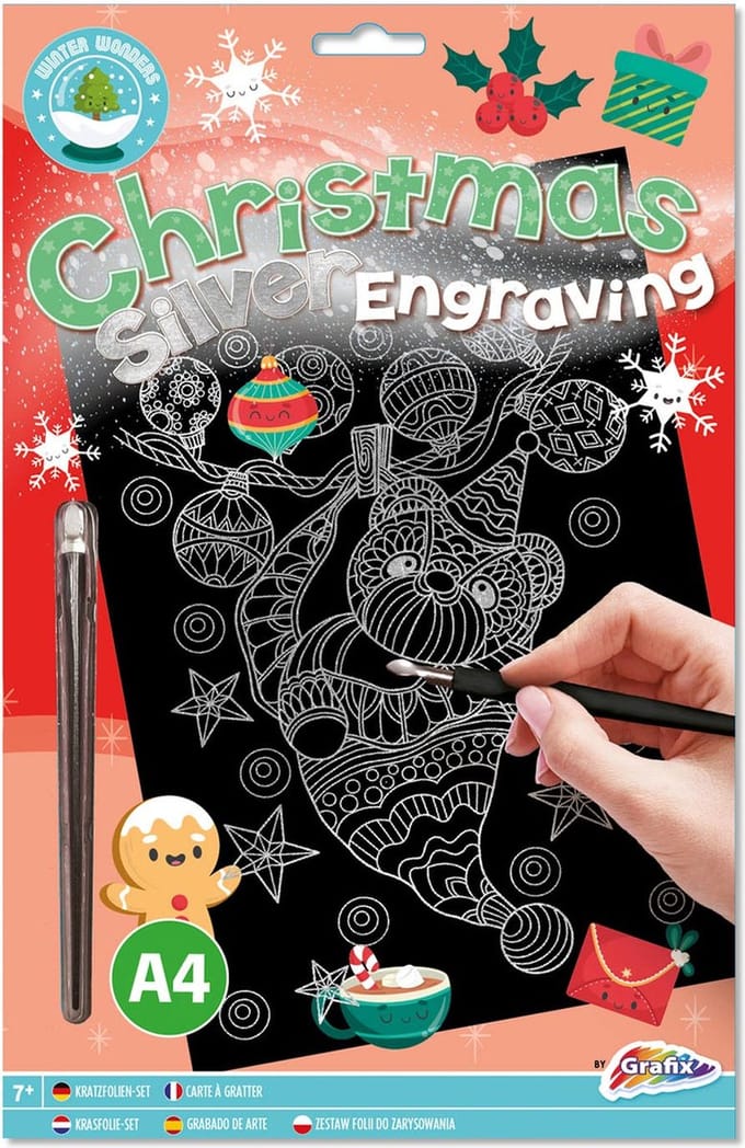 Kerstknutsel Graveerkunst - inclusief kraspen