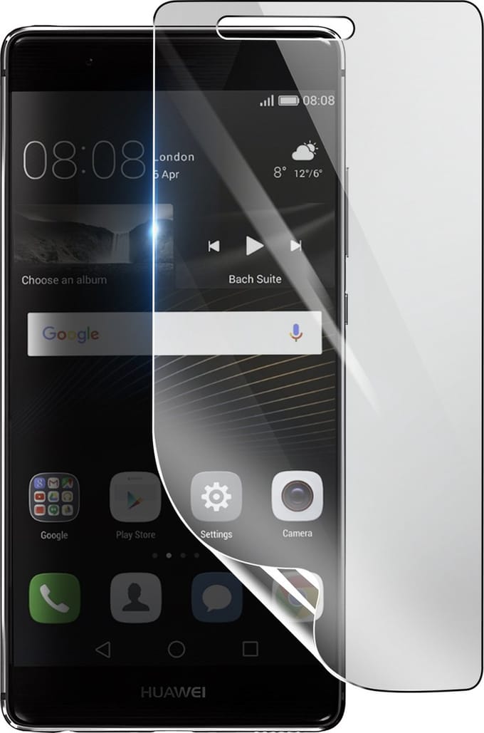 3mk, Geschikt voor Huawei P9 Lite, Schokbestendige Hydrogel Screenprotector, Transparant