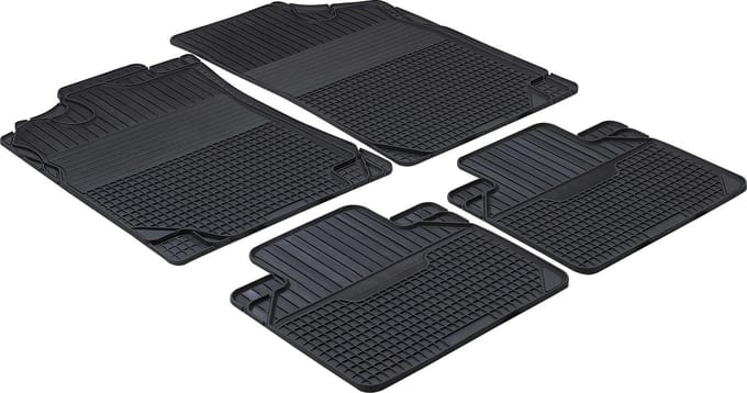 Auto rubbermat Easyfit 4st. maat 1