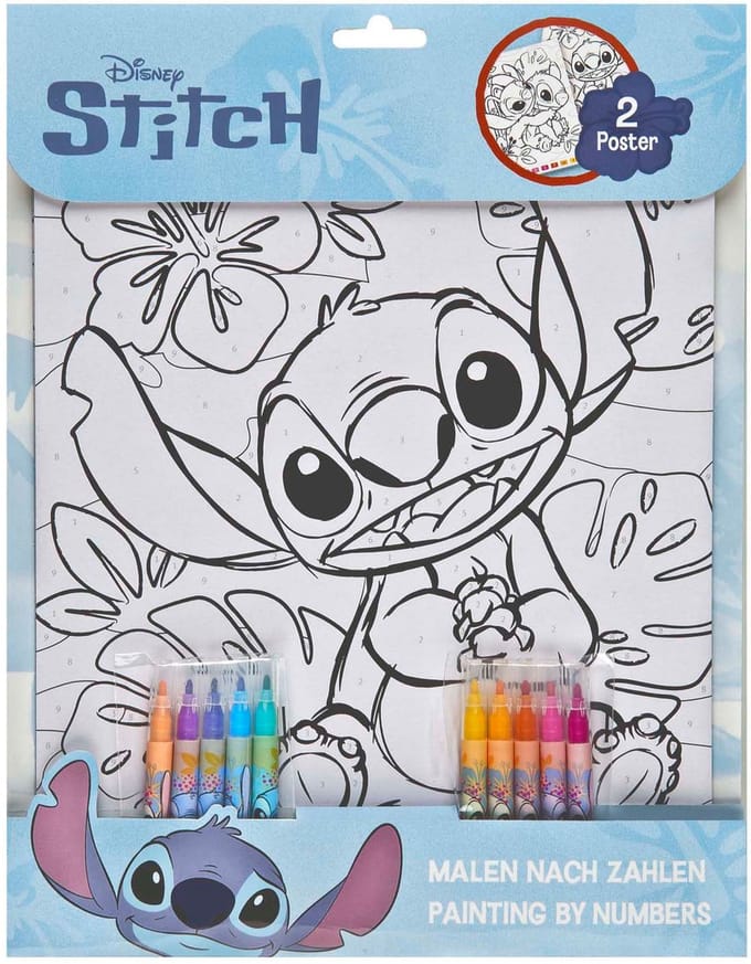 Kleuren op Nummer Set Stitch