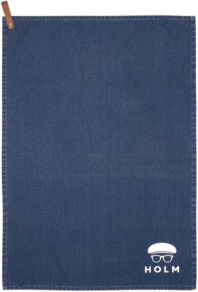 HOLM Theedoek 50 x 70 cm Blauw