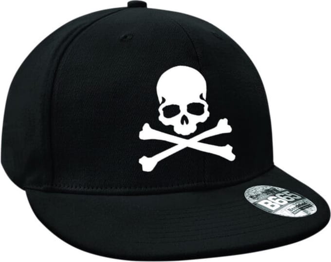 Original Skull cap | Doodskop | Verstelbare snapback | Verstelbaar | Pet | Hoofddeksel | Retro stijl