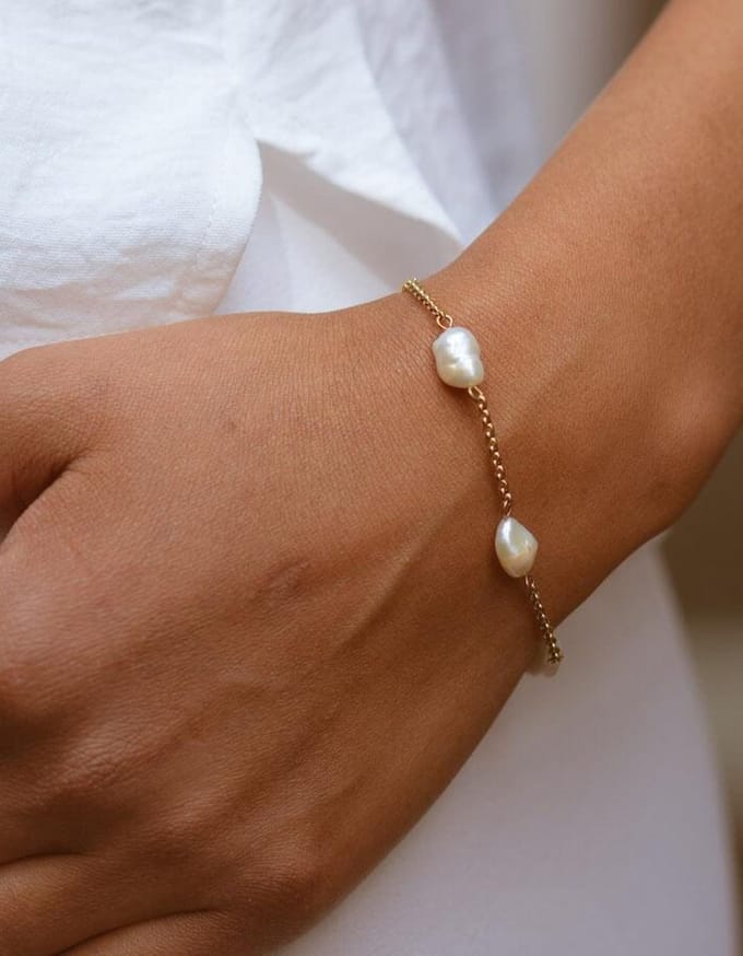 PURELEI Malahi Armband Gold Größe: OS | Armbänder Outlet | Damen | Gelb