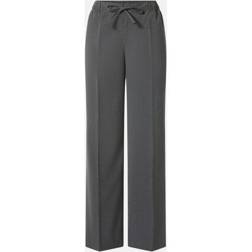 ESMARA Dames broek - Wide leg (antraciet, S (36/38))