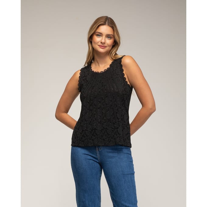 Mouwloze top