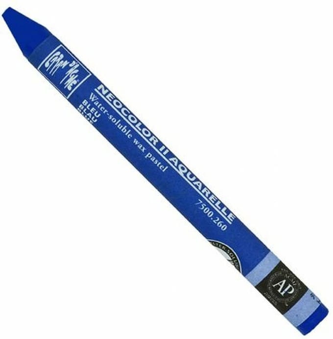 Caran d´Ache Neocolor II Aquarelkrijt | Blauw (260)