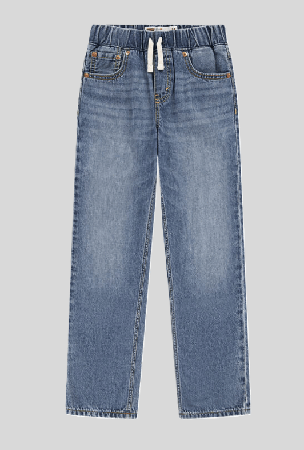 Levi´s ® Kids Pull On Stay Loose Taper Broek Blauw 3 Years Jongen