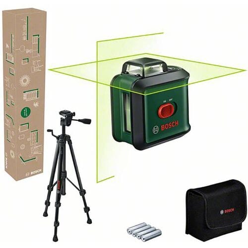 Bosch Home and Garden UniversalLevel 360 Set Kruislijnlaser Reikwijdte (max.): 12 m