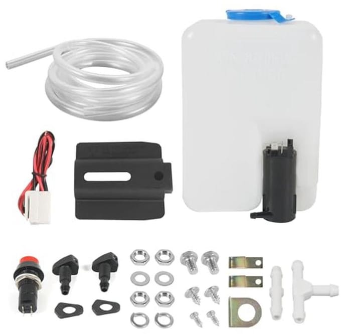 Universele Ruitensproeier met Pomp en Wasserreservoir 12V