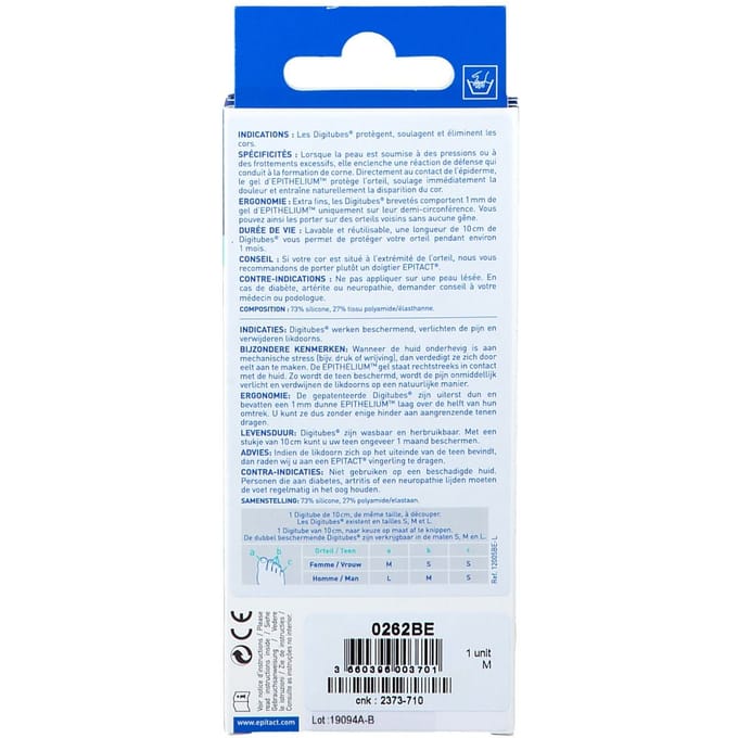 Epitact® Digitubes® Bescherming Likdoorn - Eksterogen Medium 1 Verband(en)