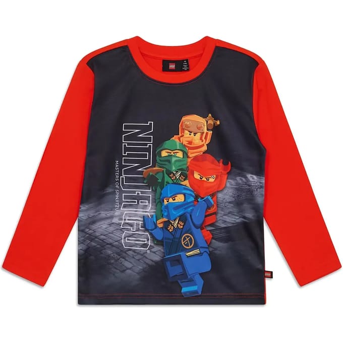 T-shirt met lange mouwen kind Lego Wear Ninjago Lwtaffy 620