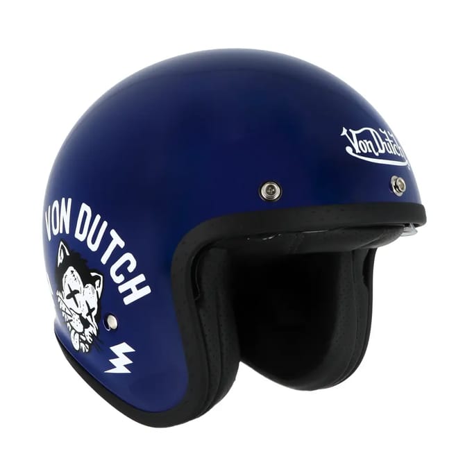 Jet motorhelm Von Dutch Logo Helmet En-2206