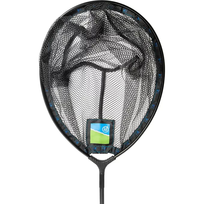 Preston Quick Dry Landing Net - 18inch - Schepnet - Zwart