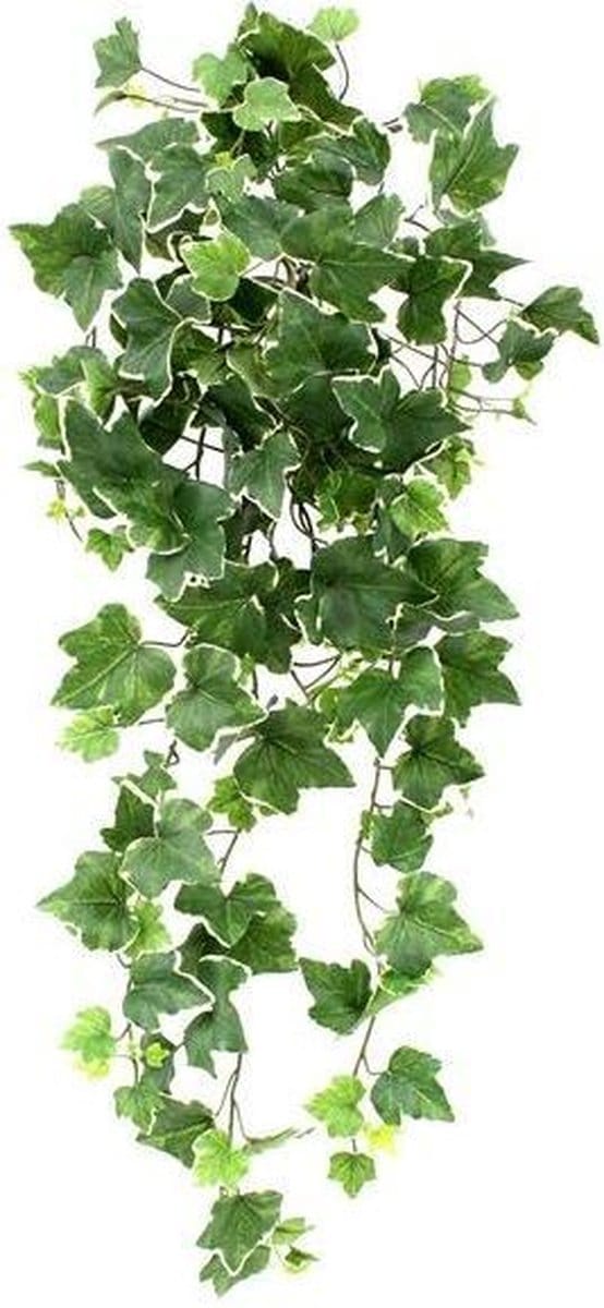 Hedera deluxe kunst hangplant 75cm - bont