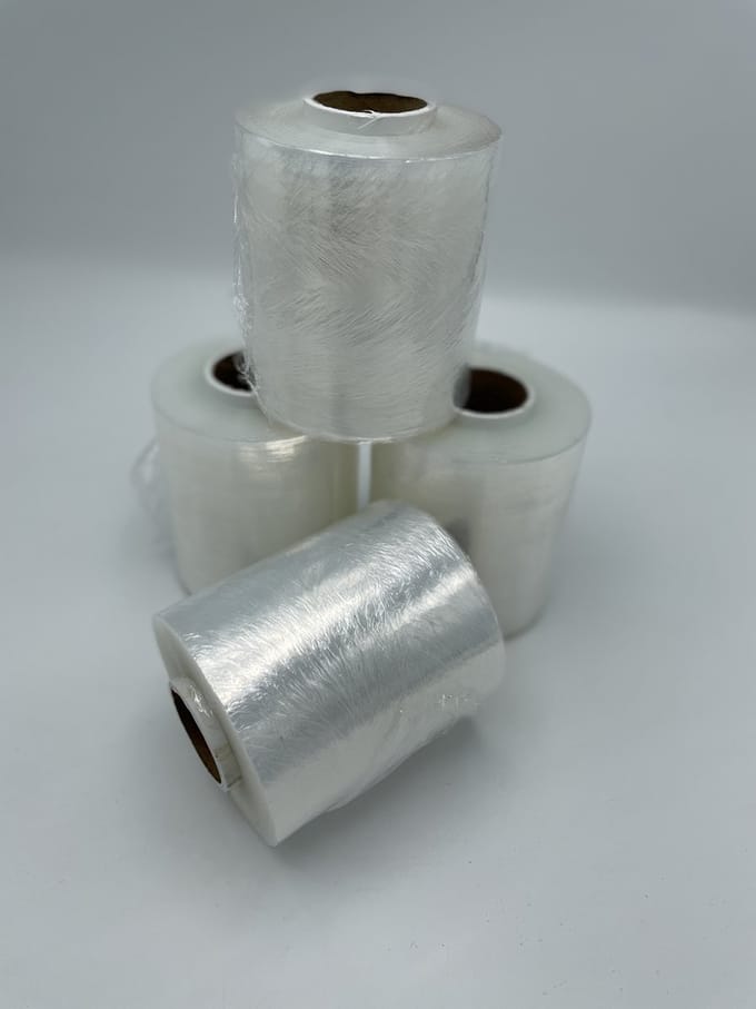 Wikkelfolie, Bundelfolie, Minirollen - 4 stuks - 10cm x 150 meter, 20 micron