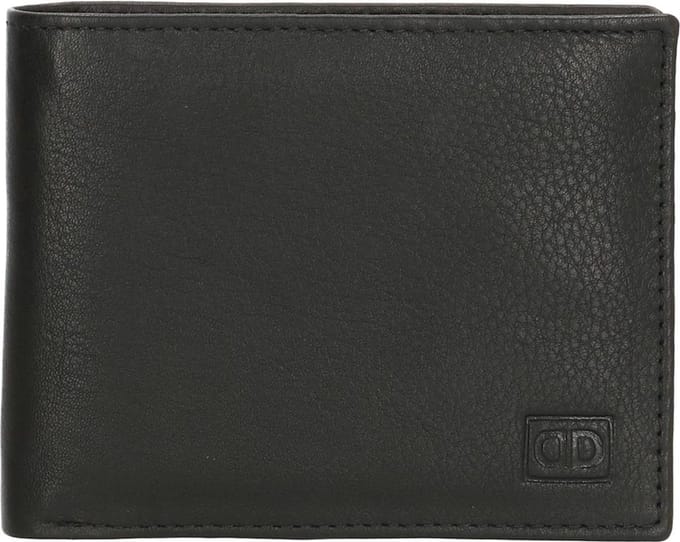Businessme Billfold - Heren - Leer - Zwart