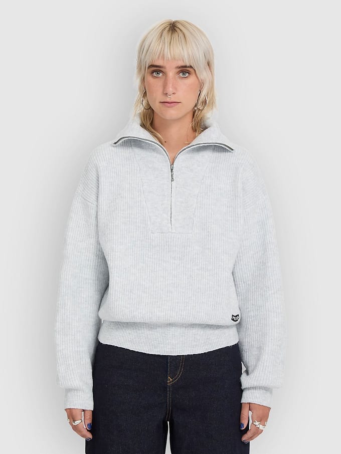 Volcom Voltrane Half-Zip Sweater grijs