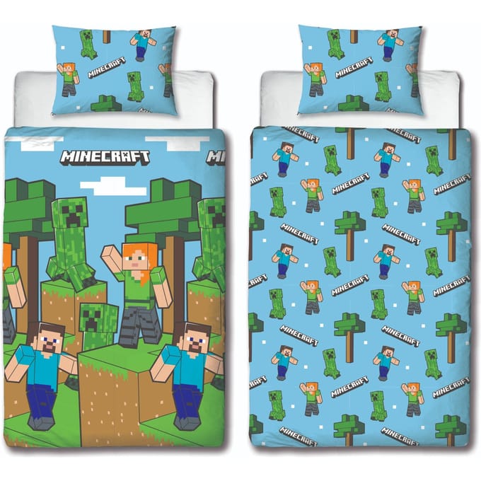 Minecraft dekbedovertrek