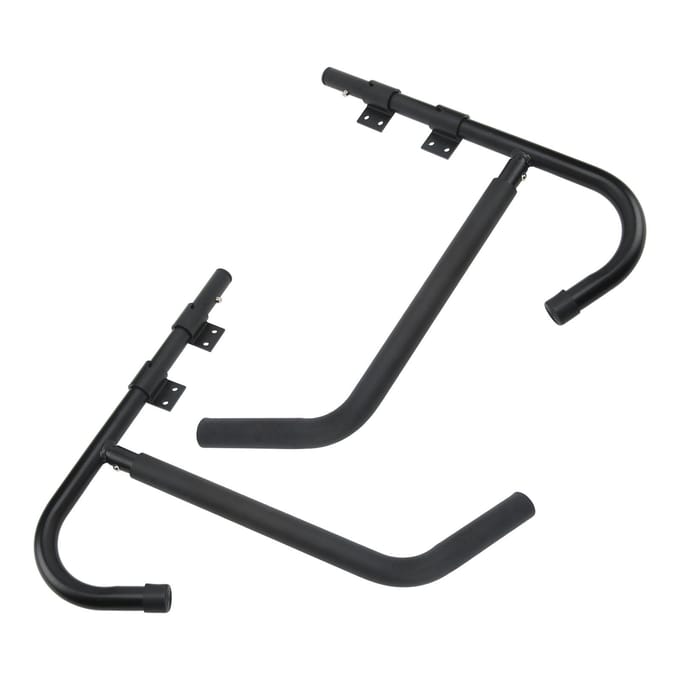 Kajak Opbergrek Opvouwbaar Draaibaar 90 Graden Surfplank Wandmontage Hanger voor Garage Schuur black