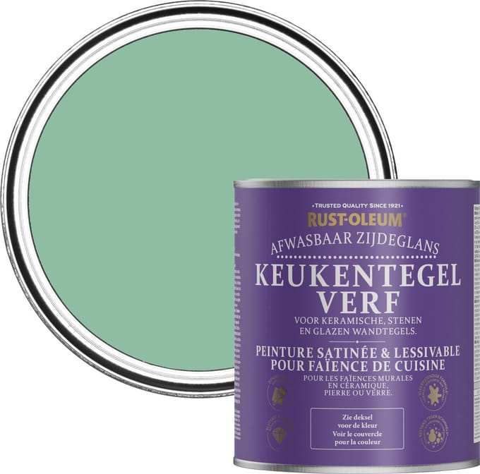 Rust-Oleum Groen Keukentegelverf Zijdeglans - Wanderlust 750ml