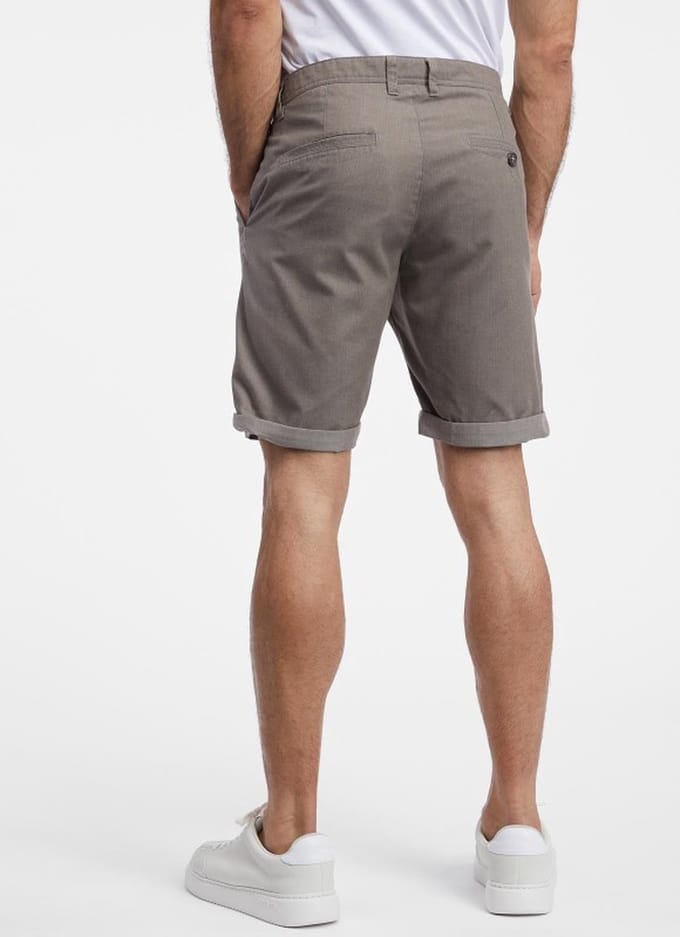 Ragwear heren short - short heren - Linny - mocca bruin - chino - maat 32