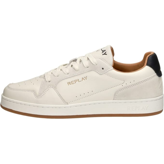 Replay Smash Fine Sneakers Laag - gebroken wit - Maat 41