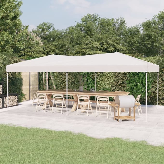 vidaXL - Partytent - inklapbaar - 3x6 - m - wit