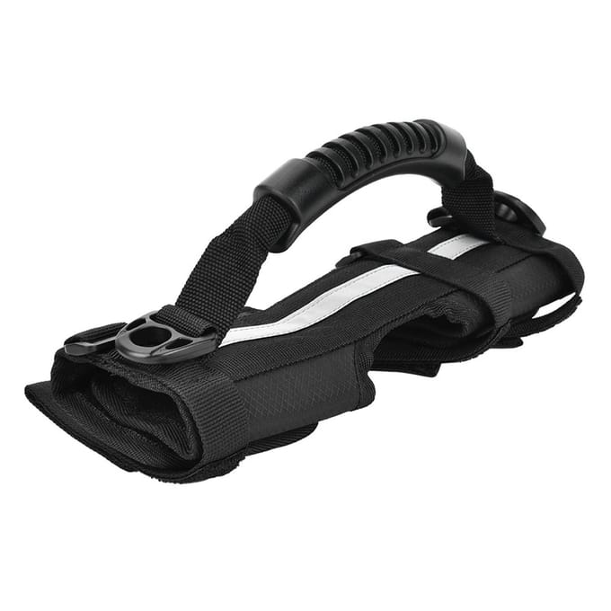 Universele Stepper Handvat Handvat Riem voor Vouwfiets Fietsaccessoire black