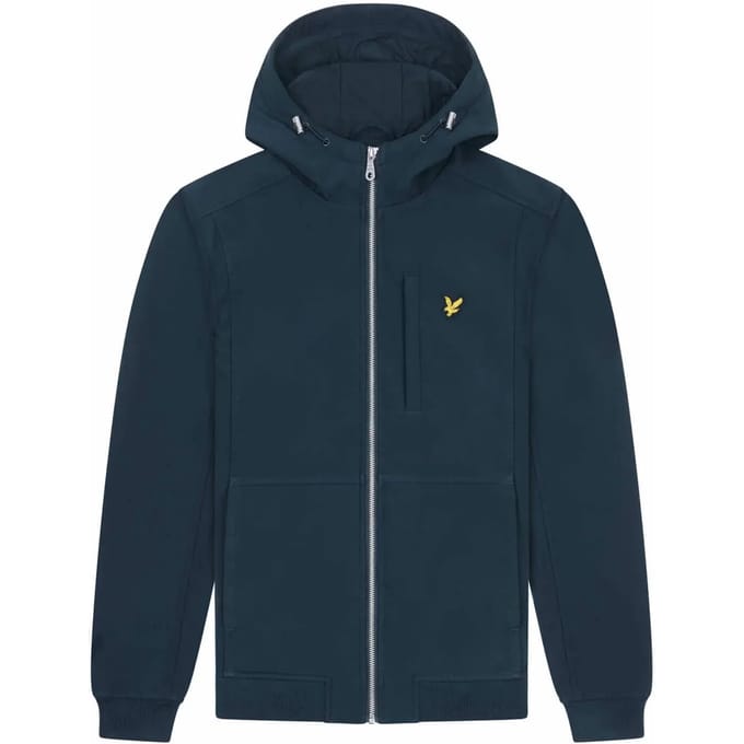 Lyle & Scott - Heren Outdoorjas Softshell Jacket - Blauw - Maat M