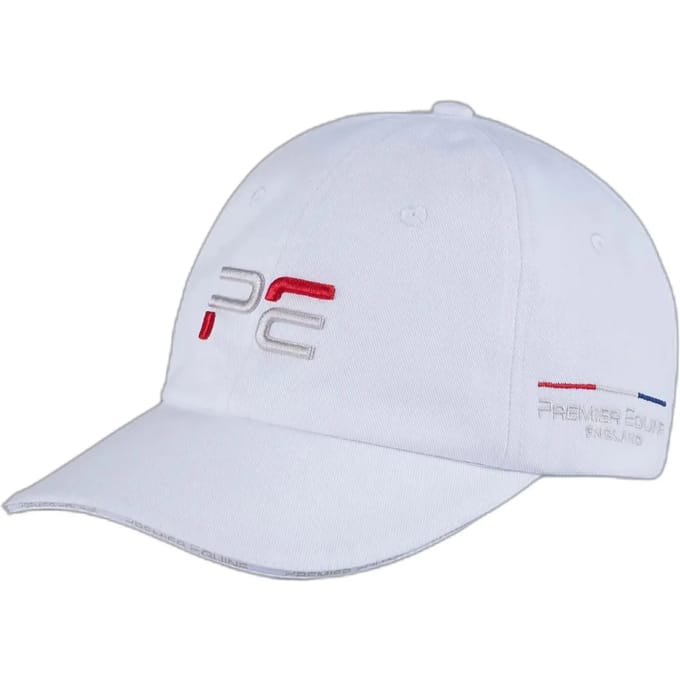 Premier Equine Baseballpet Wit
