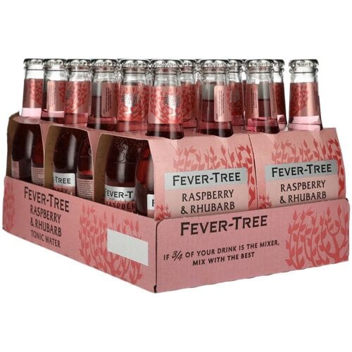Koortsboom Fever-Tree Raspberry & Rhubarb Tonic Water 6x4x0,2l