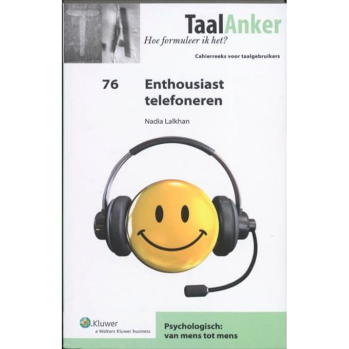 Enthousiast Telefoneren - Taalanker Hoe Formuleer Ik Het? - Nadia Lalkhan