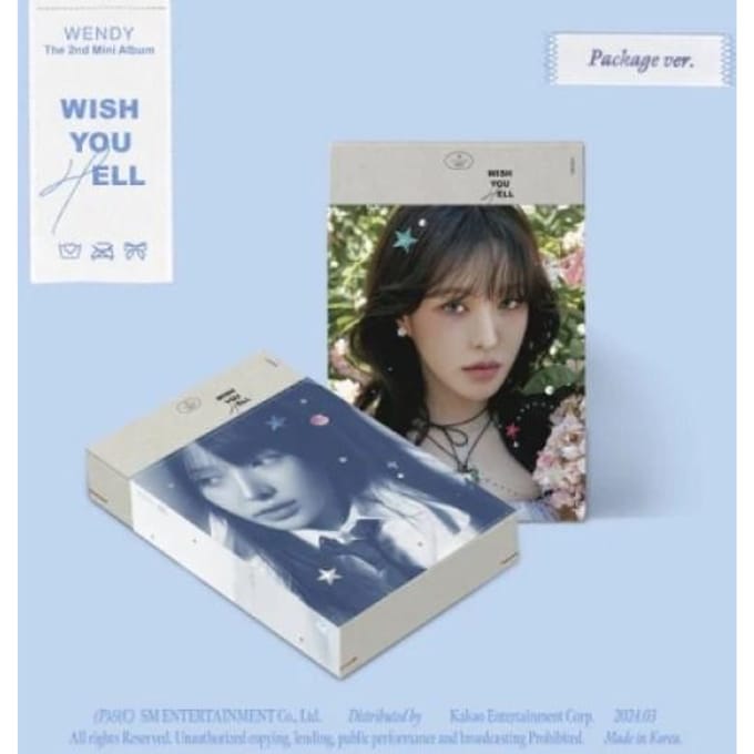WENDY - [WISH YOU HELL] 2e Mini Album PAKKET Versie Random ver