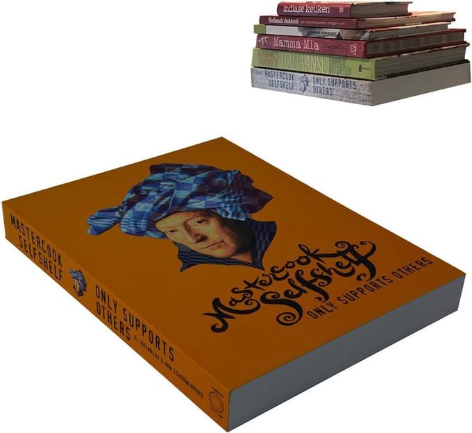 Boekenplank Selfshelf Mastercook - oranje