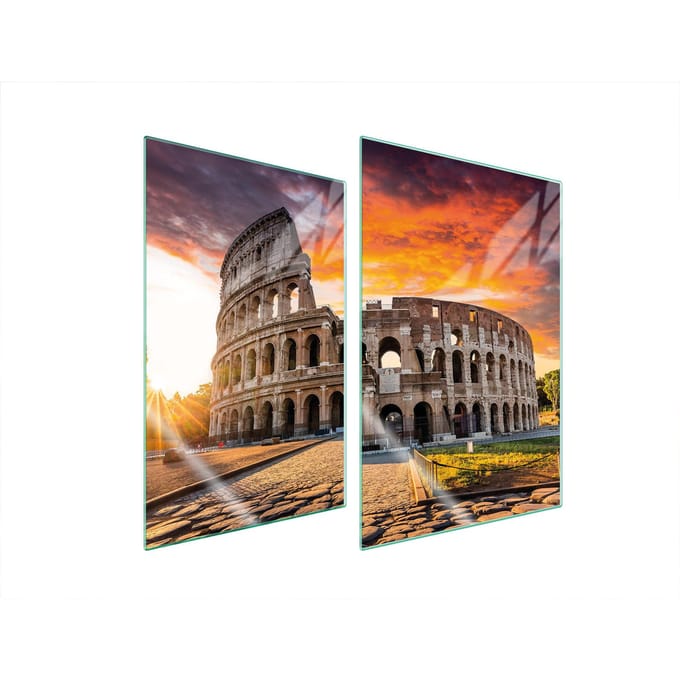 TMK ArtDeko - Series - Glazen Beschermplaat - 2x35x52 cm
