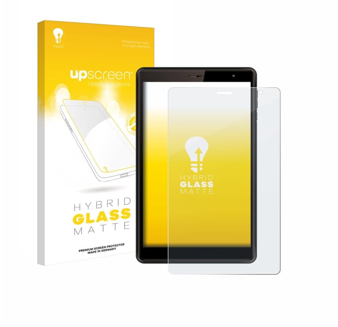 upscreen - Screenprotector voor Logicom Tab 80 8" - Folie Beschermfolie Beschermglas matte
