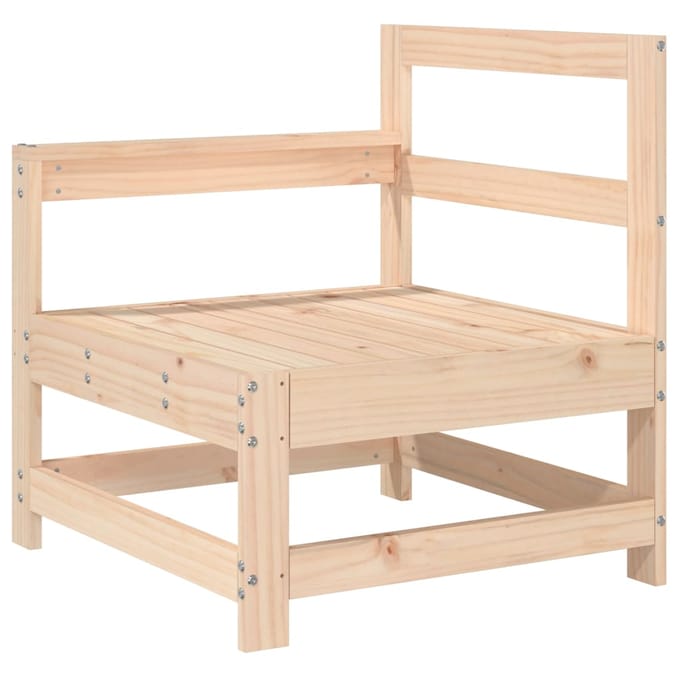 vidaXL - 7-delige - Loungeset - massief - grenenhout