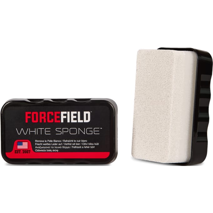 Forcefield White Sponge Schoenverzorging Unisex - Zwart - One Size - Cleaner