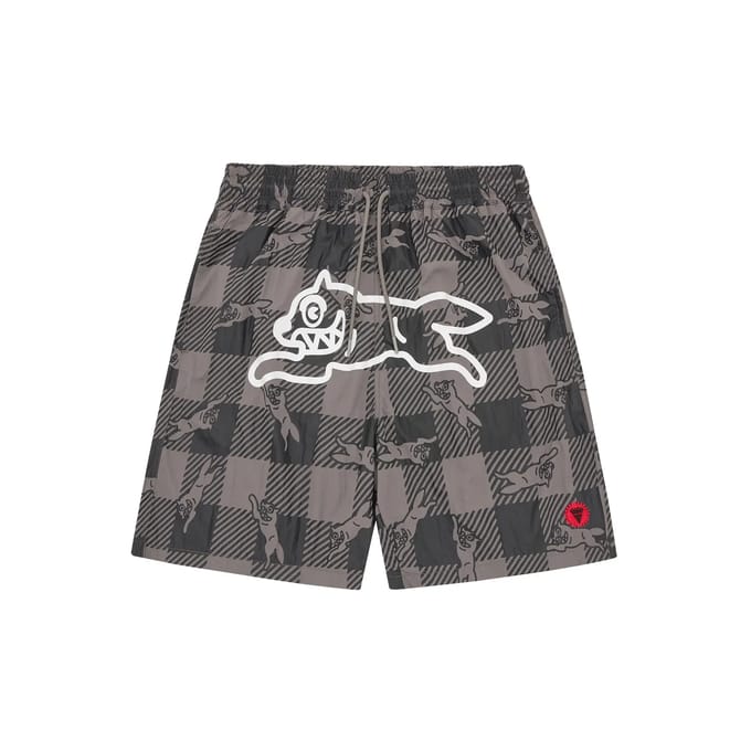 Zwemshort Icecream Checker Running Dog