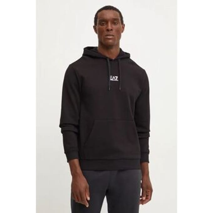 Capuchon sweaters Emporio Armani EA7 8NPM37 PJVTZ CORE ID-1200 BLACK